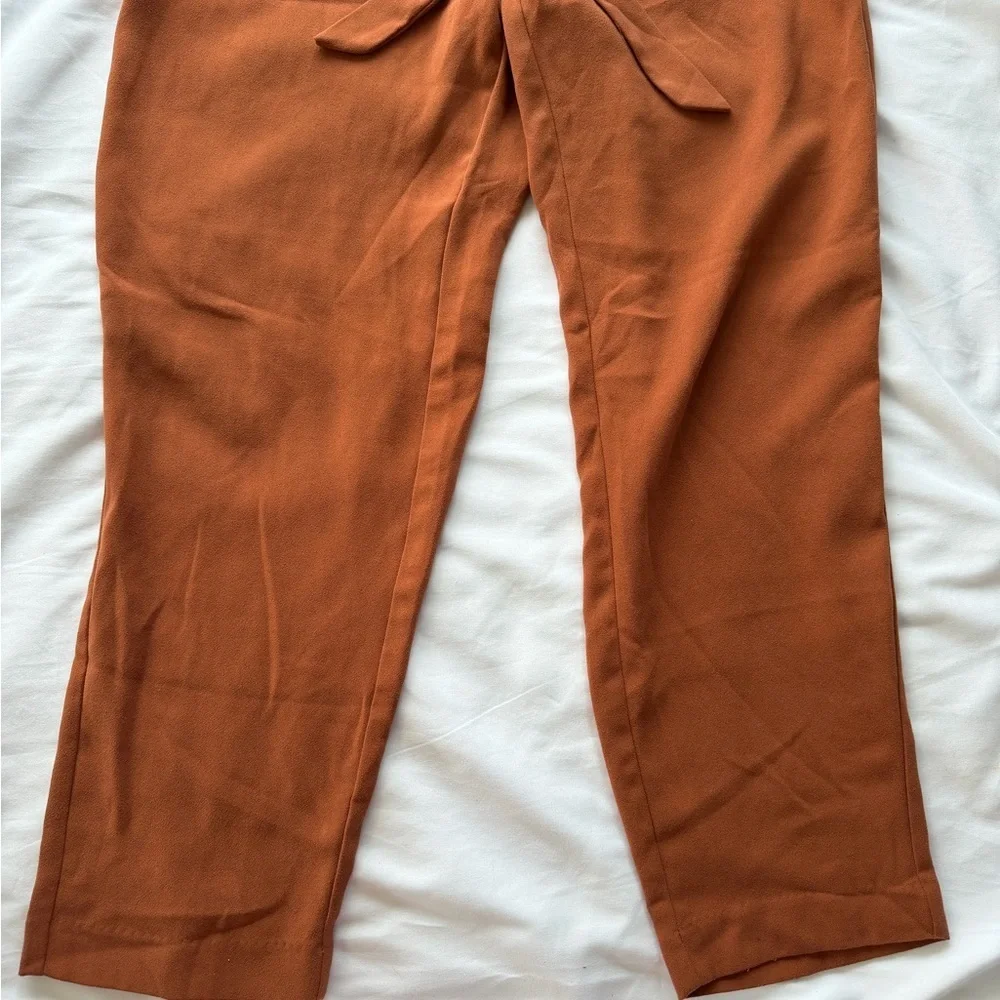 LOFT Rust Casual Bottoms